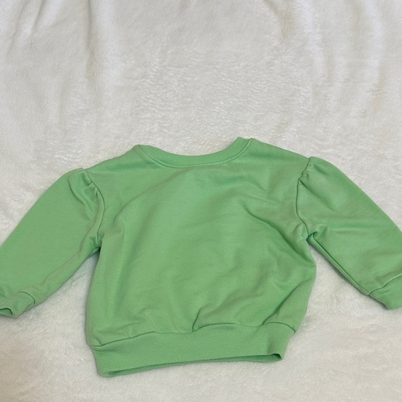 Garanimals Green Cherry Sweet Sweatshirt - Picture 3 of 3